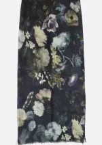 HAB-101 Merino Wool Printed Scarf - Image 3