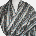 Black and Emerald Cashmere  Mufflers