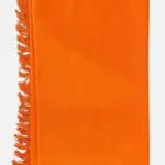 Silk Cashmere Wool Scarf Orange
