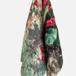 Hollyhock Bloom Linen Tea Towels HAB-608