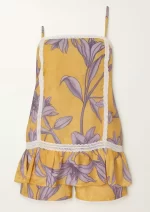 Yellow Lily Modal Cami FW-111