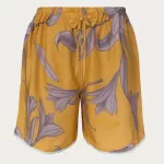 Yellow Lily Modal Shorts FW-111