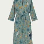 Blue Toucan Garden Modal Robes (Free Size) HAB-06
