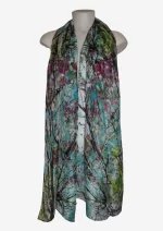 Spring Canopy Silk Long Scarf FW-907