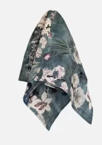 Blue Blossom Cascade Linen Tea Towels Kate-09 - Image 2
