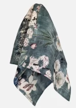Blue Blossom Cascade Linen Tea Towels Kate-09