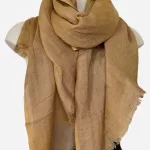 Antique Gold -139 Linen Scarf
