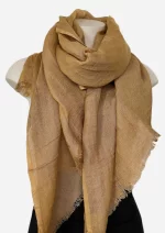 Antique Gold -139 Linen Scarf