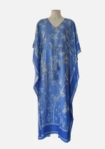 Bamboo Breeze Perry Winkle Kaftan Dress