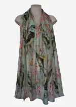 Blossom Song Silk Long Scarf FW-921