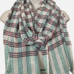 Stripes/Checks A8Cashmere Wool  Scarf
