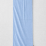 Blue Silk Cashmere Wool Scarf