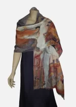 Divine 09 Merino Wool Printed Scarf - Image 3