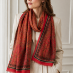GI-01 Merino Wool Printed Scarf