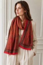 GI-01 Merino Wool Printed Scarf