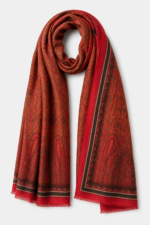 GI-01 Merino Wool Printed Scarf - Image 3