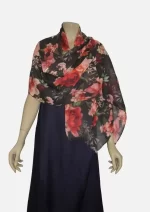 GI-04 Merino Wool Printed Scarf - Image 2