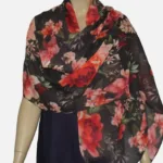 GI-04 Merino Wool Printed Scarf
