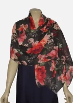 GI-04 Merino Wool Printed Scarf