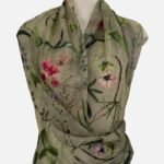GI-05 Merino Wool Printed Scarf