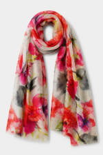 GI-06 Merino Wool Printed Scarf