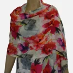 GI-06 Merino Wool Printed Scarf
