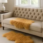 Mustard - Tibetan Lamb Hide