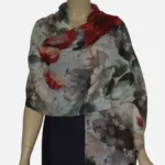 Kate-05 Merino Wool Printed Scarf