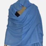 LTBlue Cashmere Wool Scarf