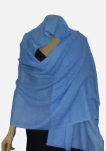 LTBlue Cashmere Wool Scarf