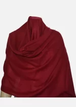 Merlot Cashmere Wool Scarf - Image 2
