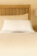 Silk Plain Pillowcase WHITE