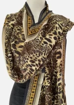 Wild Essence Merino Wool Printed Scarf