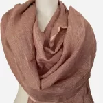 Wood Smoke 159 Linen Scarf