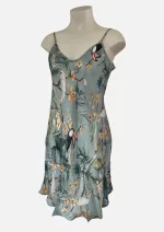 Blue Toucan Garden Modal Chemise HAB-06 - Image 2