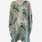 Blossom Song Silk Kaftan FW-921