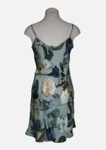 Duck-Egg Floral Modal Chemise HAB 01 - Image 2