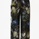 Navy FloralModal Pants  HAB-017/ KATE-08