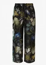 Navy FloralModal Pants  HAB-017/ KATE-08