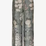 Blue Blossom Cascade Modal Pants  Kate-09