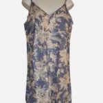 Twilight Bloom Grey Cotton Chemise DPR-12
