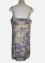Twilight Bloom Grey Cotton Chemise DPR-12 - Image 2