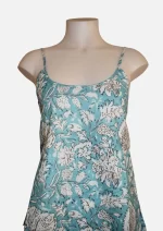 Pastel Botanica Cotton Short PJ  & Cami Set DPR-13 - Image 4