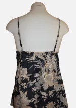 Twilight Bloom Black Cotton PJ  Set DPR-10 - Image 5