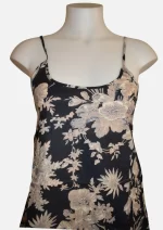 Twilight Bloom Black Cotton PJ  Set DPR-10 - Image 6