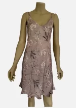 Mauve Whisper Modal Chemise HAB-05 - Image 3