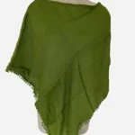 Linen Poncho Foliage 152