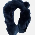Rabbit Fur Pompom/Magnet Scarfs