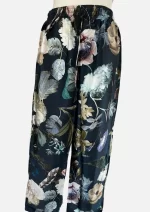 Navy FloralModal Pants  HAB-017/ KATE-08 - Image 2