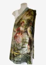 You & Me Silk Long Scarf - Image 2